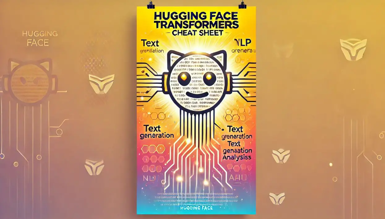 Hugging Face Transformers Cheat Sheet: Simplifying AI with Pretrained Models