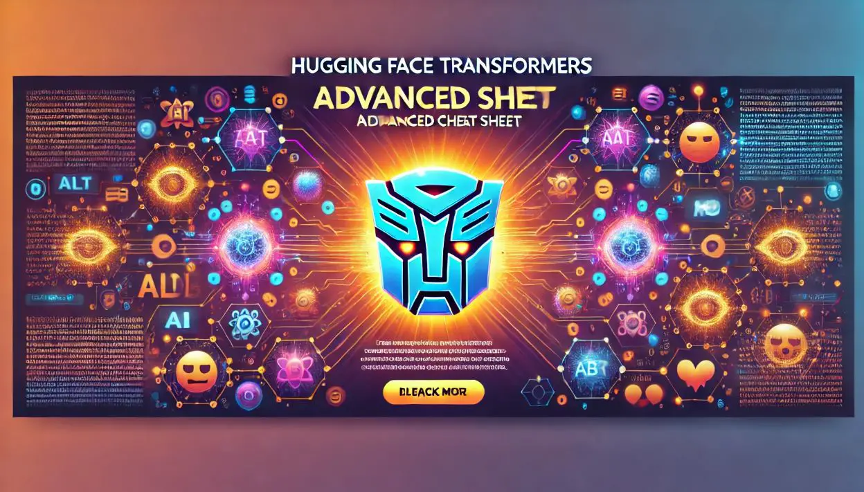 Hugging Face Transformers Advanced Cheat Sheet: Mastering NLP with Pretrained Models