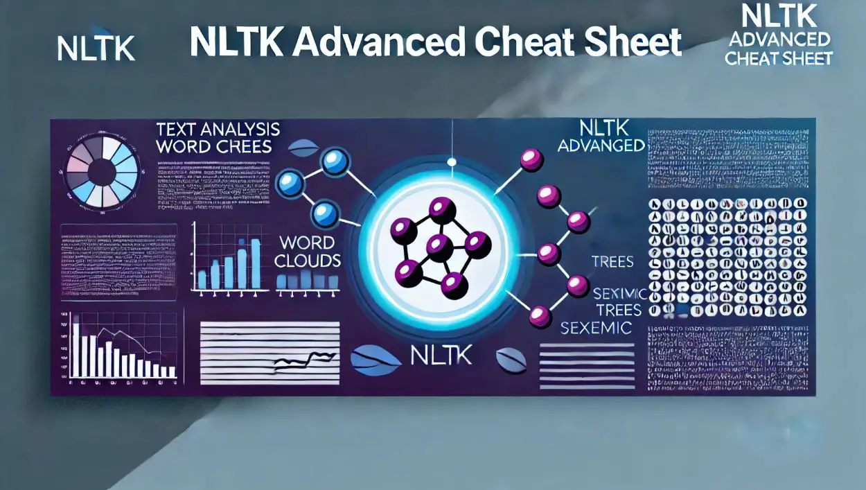 NLTK Advanced Cheat Sheet: Mastering NLP with Python