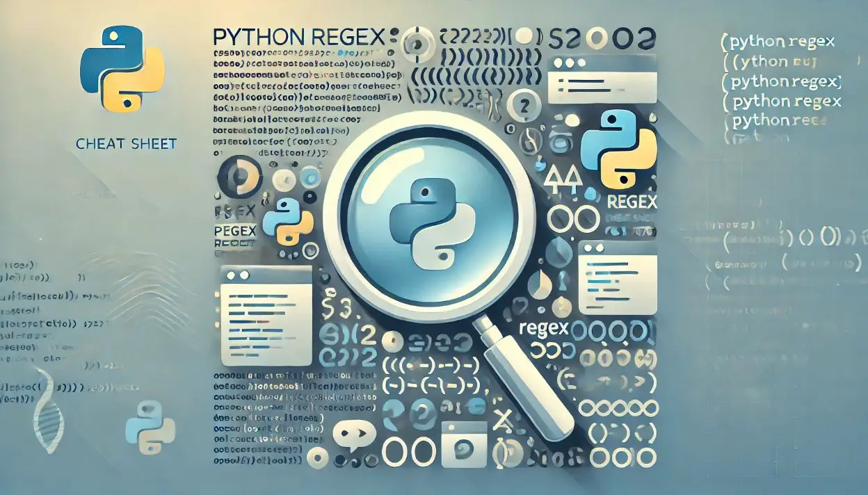 Python Regex Cheat Sheet: Simplifying Pattern Matching with Metaphors