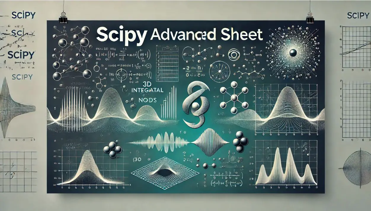 Scipy Advanced Cheat Sheet: Mastering Scientific Computing