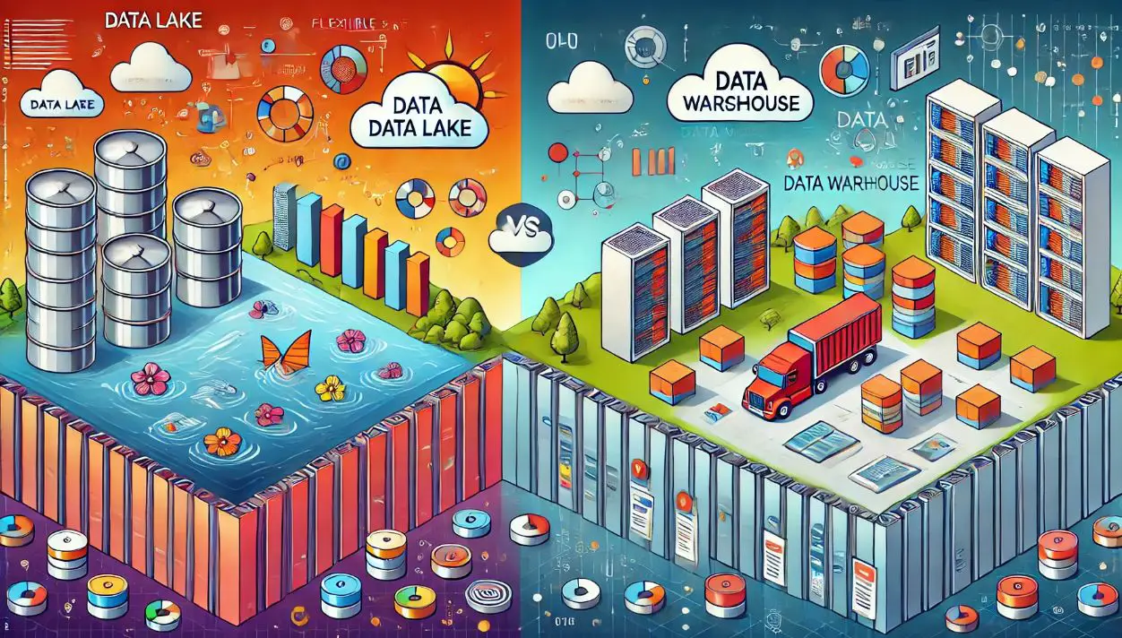 Interview Questions on Data Lake vs. Data Warehouse Architecture in Data Engineering